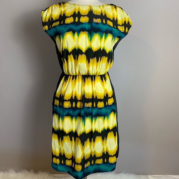 EUC Mossimo Target 🎯 Tie Dye Ikat Abstact Watercolor Sheath Dress - Picture 1 of 7